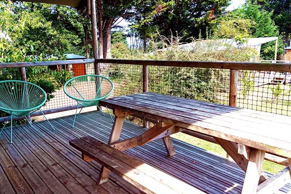 Cabane Africa - Terrasse