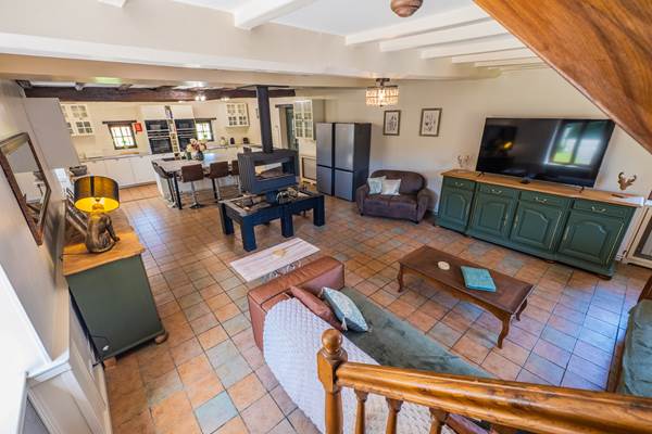 Lower floor open plan
