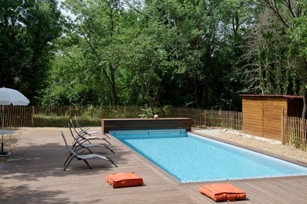 Piscine au sel Domaine de Valmont