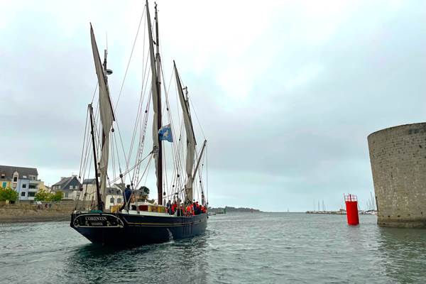 Corentin prend le large