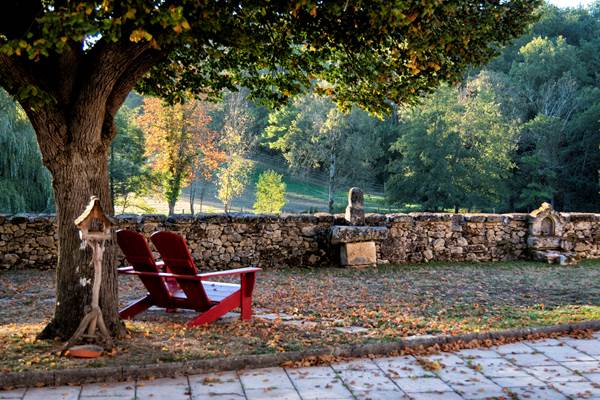 Jardin et Terrasse Cour Fermée