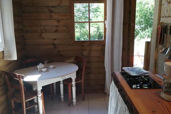 L'espace repas, Duplex Cabane