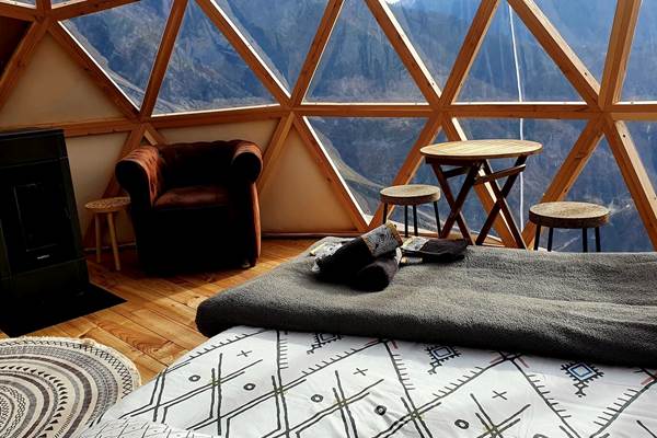 LES 3 FLOCONS - La Bulle - Coin Salon