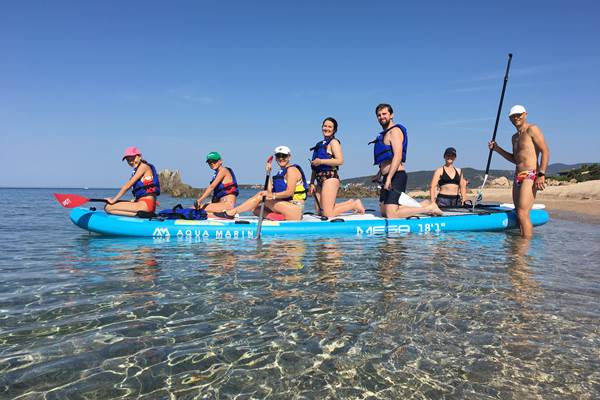 Abbartello kayak Corse randonnée en paddle géant-photo-news