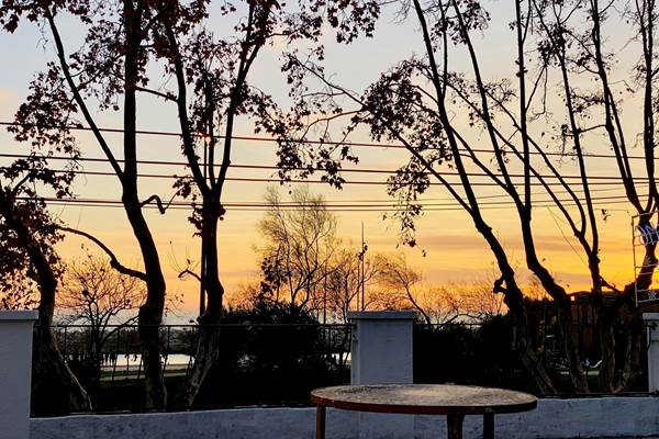 Votre terrasse au crépuscule