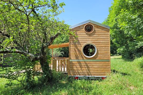 Tiny house Eglantine  extérieur salon