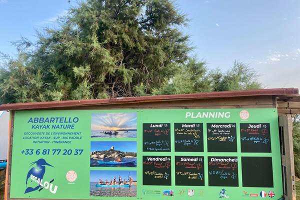 Abbartello kayak SUP Corse-photo-news