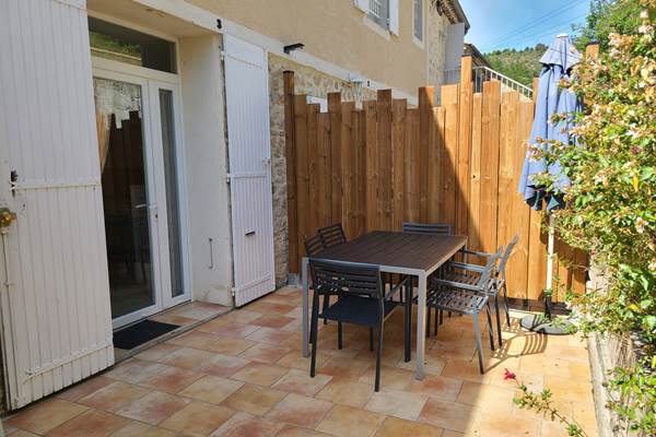 Les gîtes de Moussan - Montbrun Les Bains - Terrasse - gîte 3