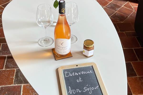 l'accueil à votre arrivée