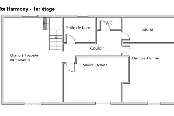 Harmony - Plan 1er étage