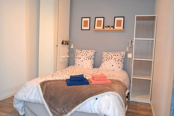 Residence des 3 îles_Etables-sur-mer_Brehat_Lit 140 cm