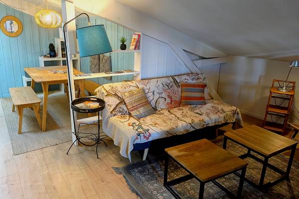 salon tv - salle a manger 16 Bis gite hotel albi