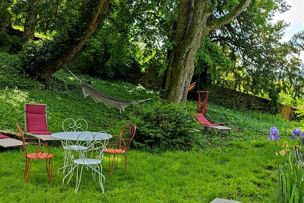 Repos au jardin