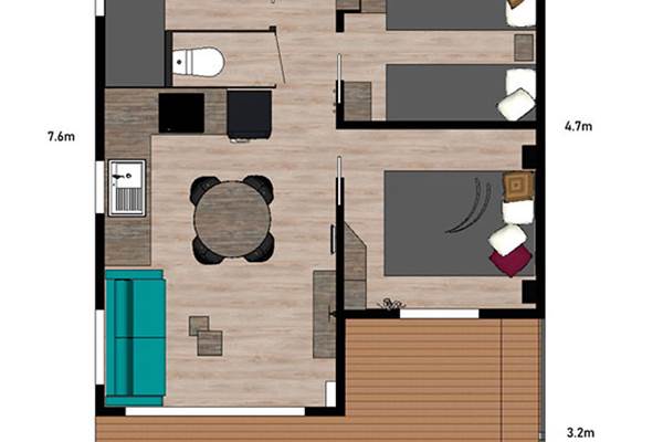 Chalet Balia - plan