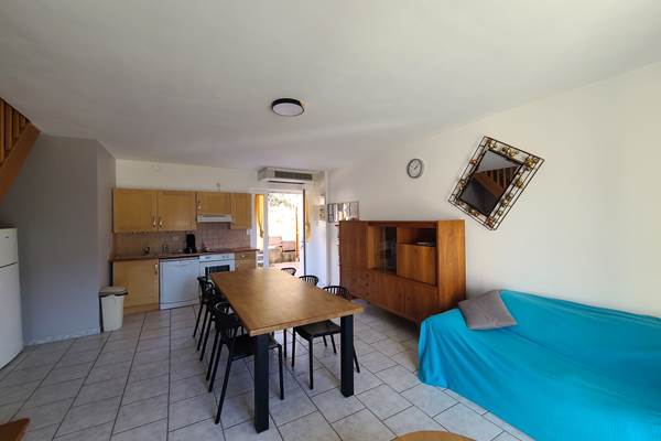 Les gîtes de Moussan - Montbrun Les Bains - Gîte 2 - cuisine salle à manger