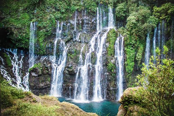 Cascade Grand Galet vue de haut
