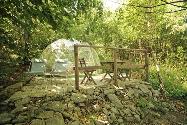 Les bois de Saint-Auvent, Bulle, terrasse