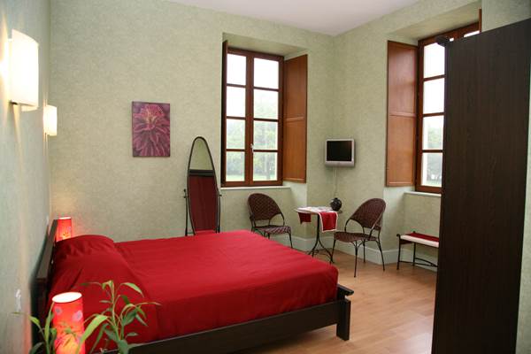 Chambre avec vue sur le parc