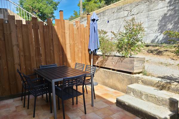 Les gîtes de Moussan - Montbrun Les Bains - coin salon gîte 2