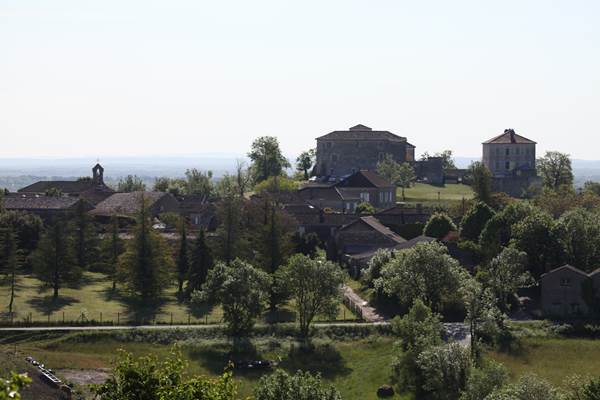 Vue Chateau Labastide Marnhac
