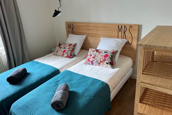 Roz - Chambre avec 2 lits