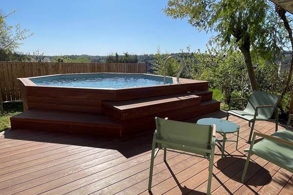 piscine privative-maison anemone-sarlat