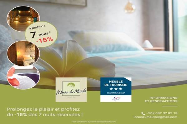 L'Orée du Maïdo - offre 7 nuits