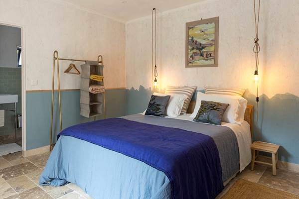 Chambre bleue
