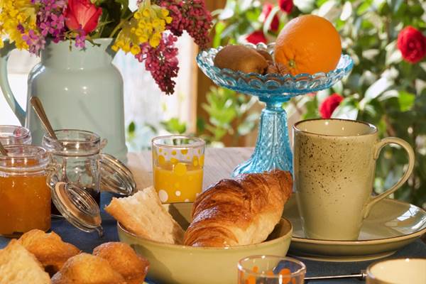 Le petit-déjeuner est inclus dans la nuitée