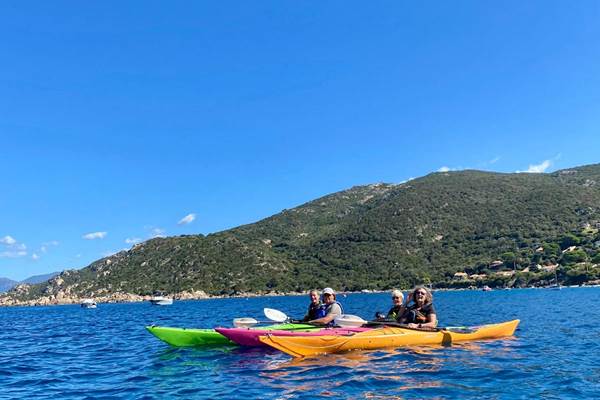 Abbartello kayak Corse vers Campomoro-photo-news