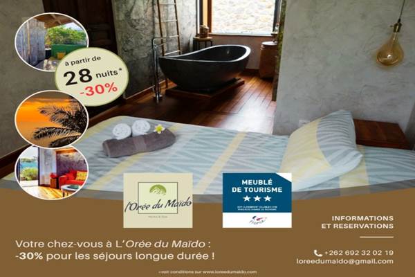 L'Orée du Maïdo - offre 28 nuits