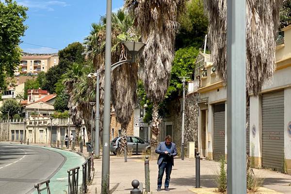 Depuis le village