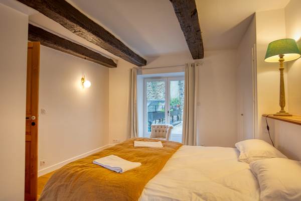 Belles de Bretagne- location maison de charme chambre vue terrasse