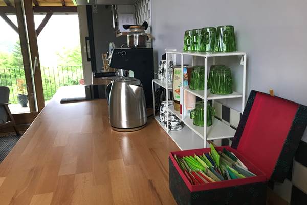 café, thé, tisanes en libre service à la cuisine