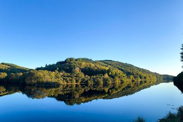 Vu sur le lac des Bariousses