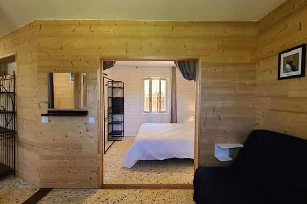 Salon chambre gîte 6 Moussan