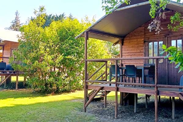 Cabane Africa - Vue sur 2 cabanes