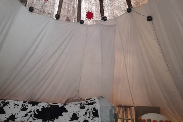 interieur du tipi