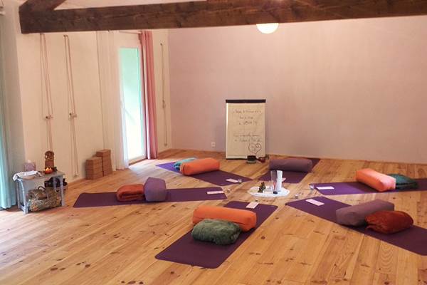 Salle, couleurs douces