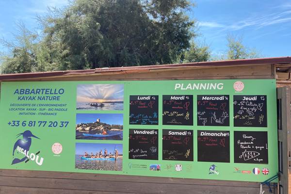 Abbartello kayak Corse planning semaine 15 aout-photo-news
