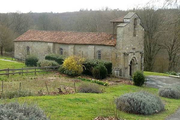 L'église Saint-Maixent de Saint Adjutory