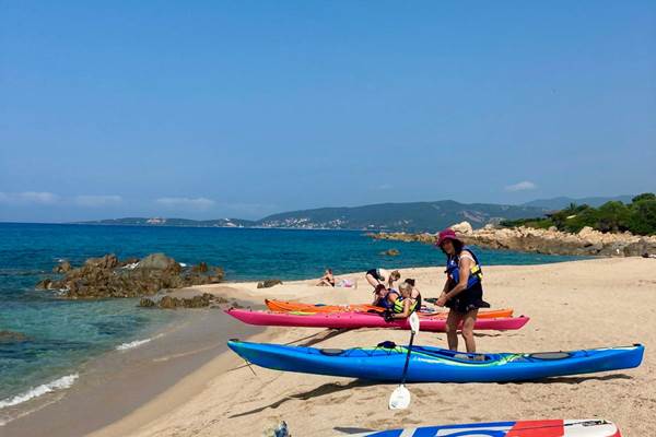 Abbartello kayak paddle Corse-photo-news