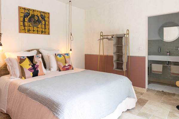 Chambre rose