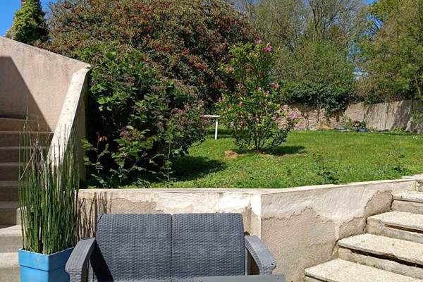 terrasse vers le jardin