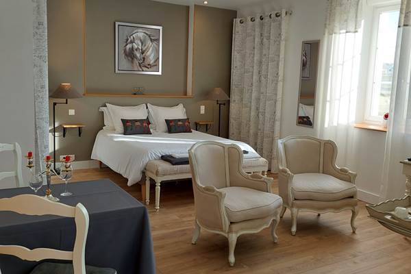 VUE D'ENSEMBLE SAUNA CHAMBRE D'HOTES BOURGOGNE AVALLON LA FERME DU BOIS DIEU