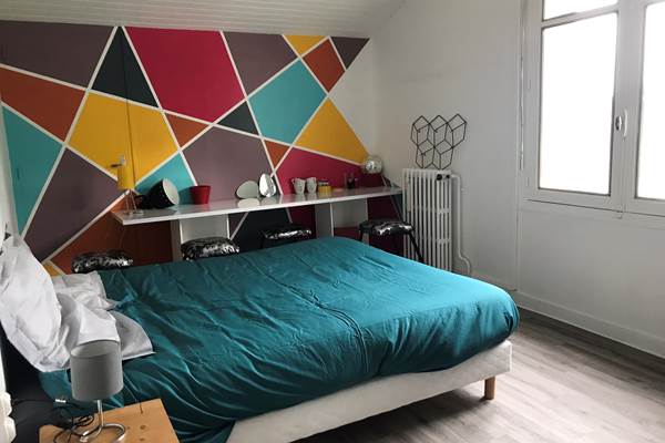 Chambre POP lit double