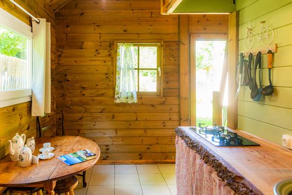 Cuisine d'une Duplex Cabane