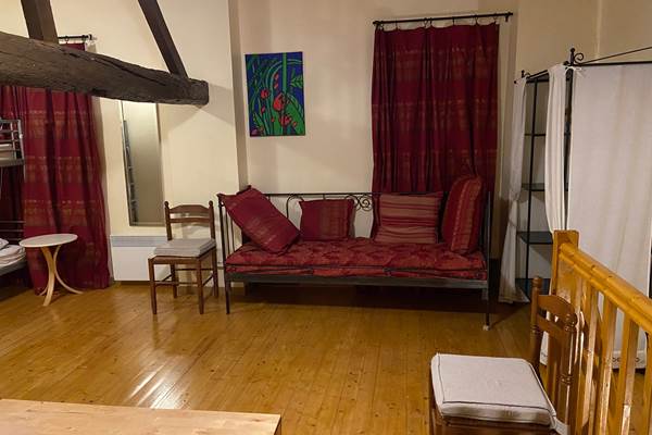 Gabare chambre lit simple