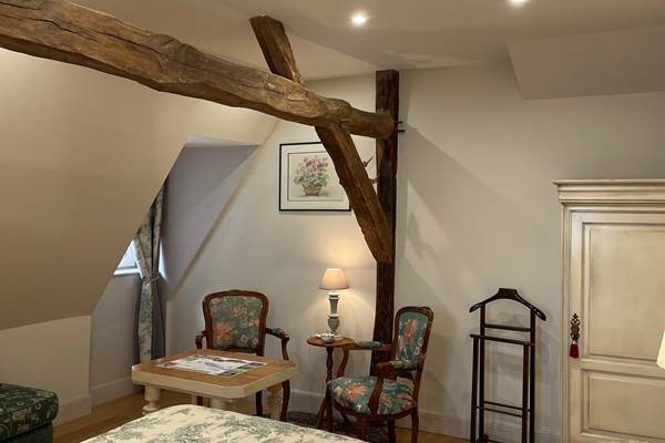 vue de la chambre d'Agnès