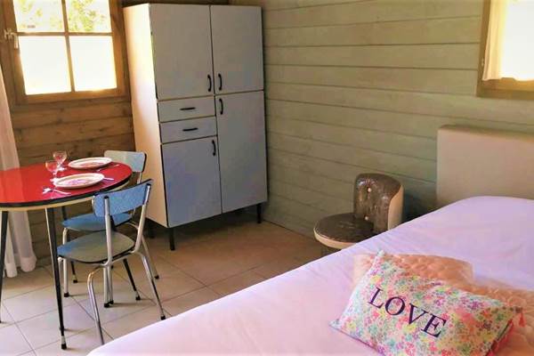 Cabane Rose, Intérieur